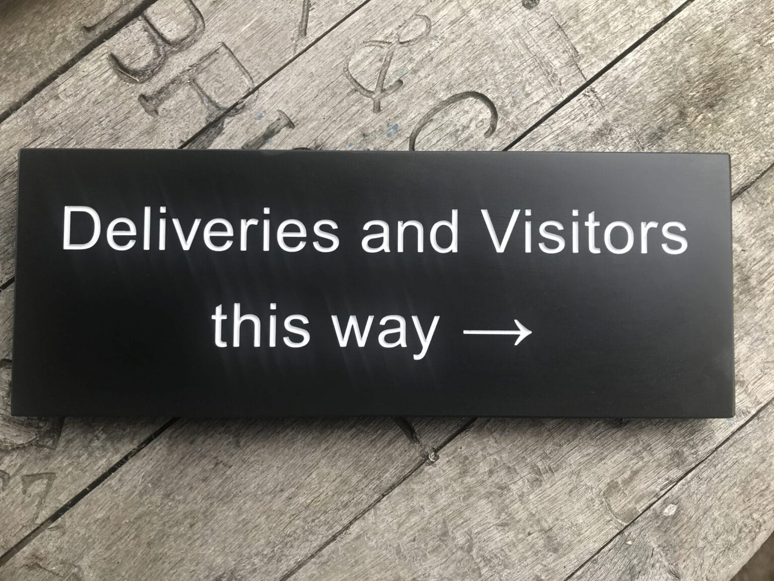 Slate House Signs 20mm Thick Deep Engraved & Painted by Hand Various Sizes Available - Image 4