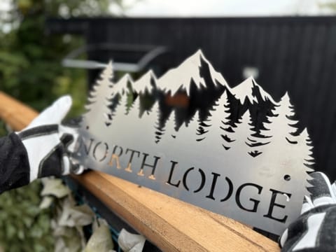 Corten Steel Sign Mountain Forest scene , various sizes available and bespoke.