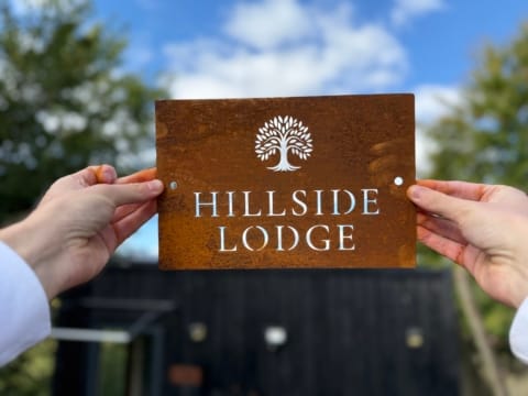 Corten Steel Tree Design House Sign - Various sizes available and bespoke