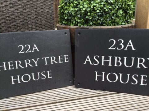 Slate House Sign Designer